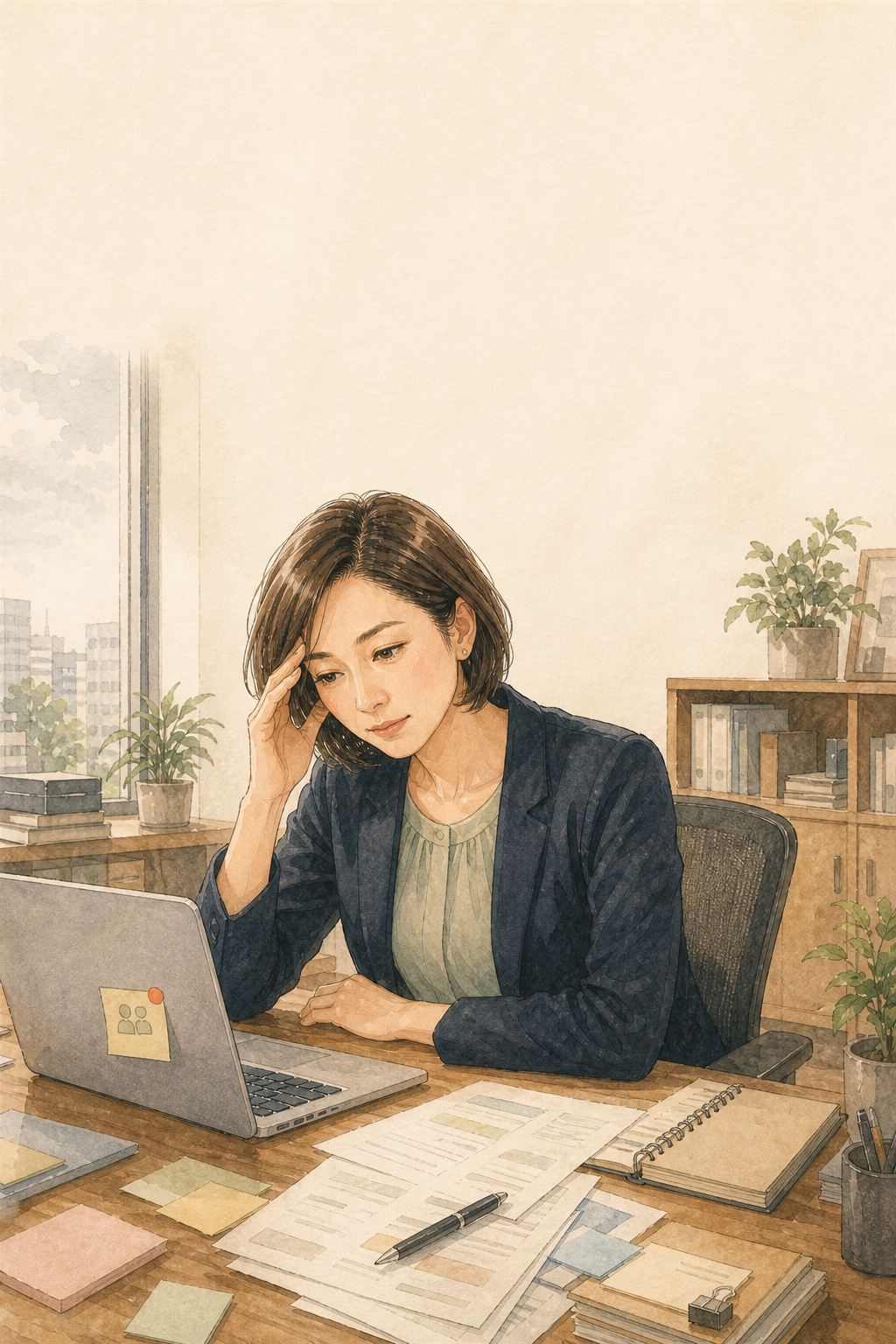 仕事や責任をひとりで抱え、何から始めればよいか迷っているクライアント